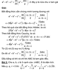 Vai Trò Của Bất Đẳng Thức Cosi Và Nguồn Gốc