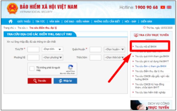 Tra cứu thông tin thẻ bảo hiểm y tế