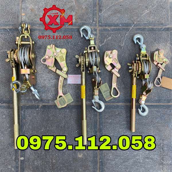 Pa lăng cáp lắc tay