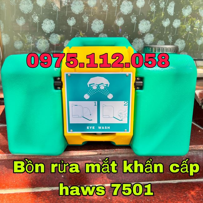 Bình rửa mắt khẩn cấp di động haws 7501